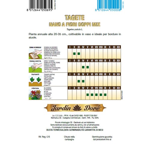 Craite pitice batute, amestec, 2,5...