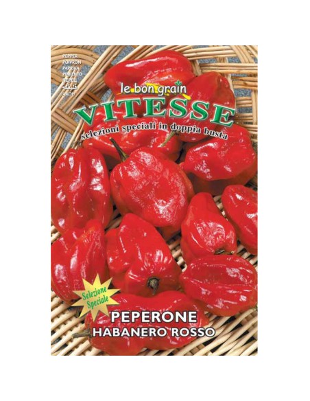 HABANERO - seminte Ardei iute rosu, 0,6 grame