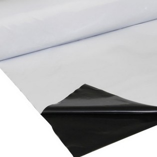 Folie mulcire alb-negru, 35... 2